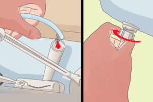 4 نحوه تعویض و تعمیر فلش تانک و سیفون توالت
